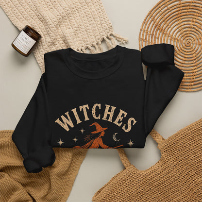 Witches Club Crewneck Sweatshirt — Salem 2026 Witch Graphic