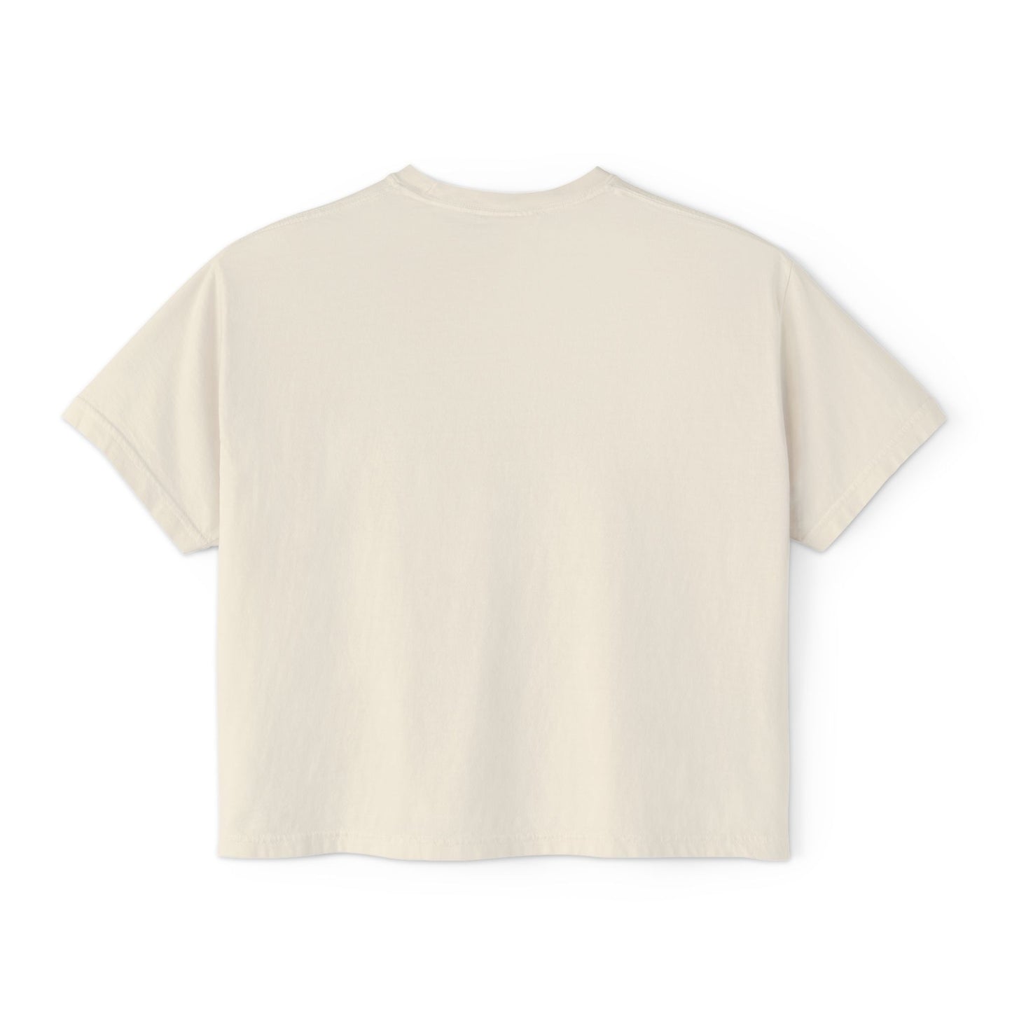 Breast Cancer Awareness Women's Boxy Tee — "Tackle Breast Cancer" Pink Ribbon Sports Icons