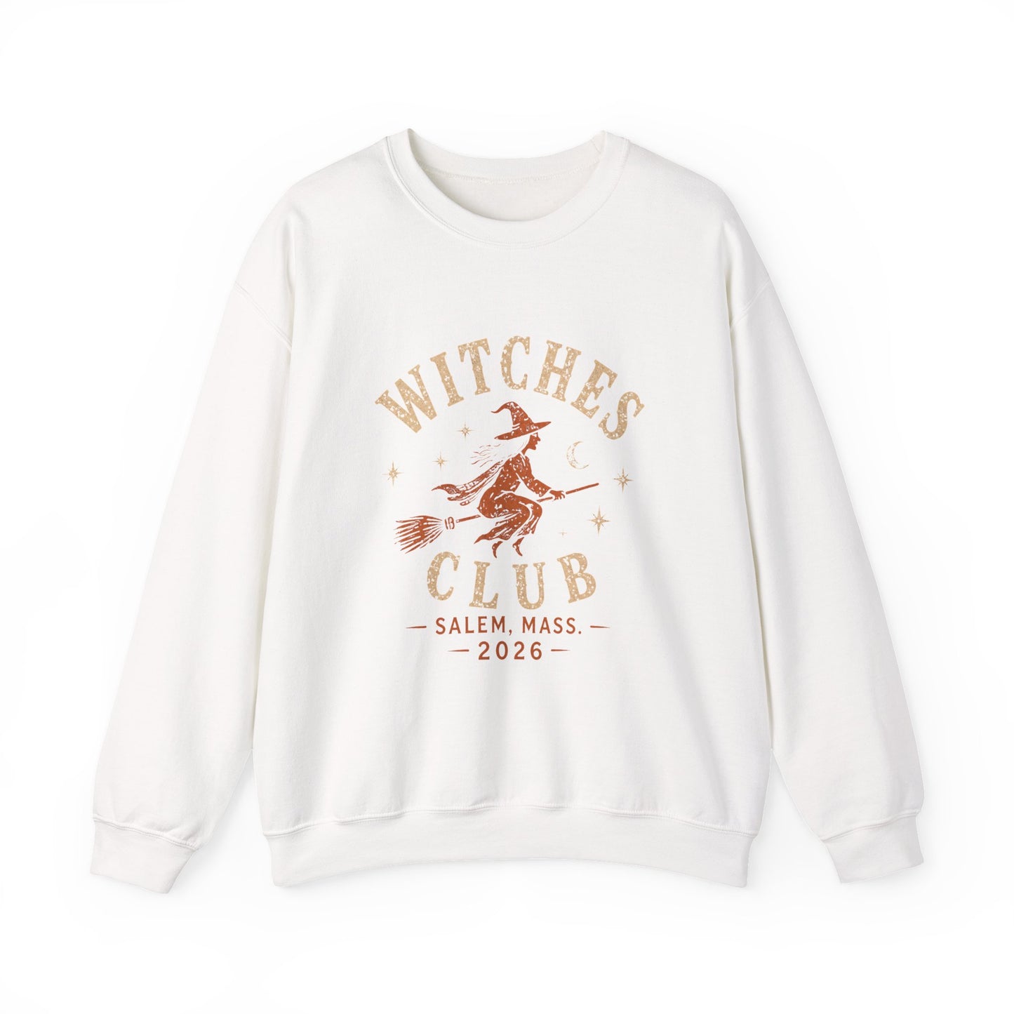 Witches Club Crewneck Sweatshirt — Salem 2026 Witch Graphic