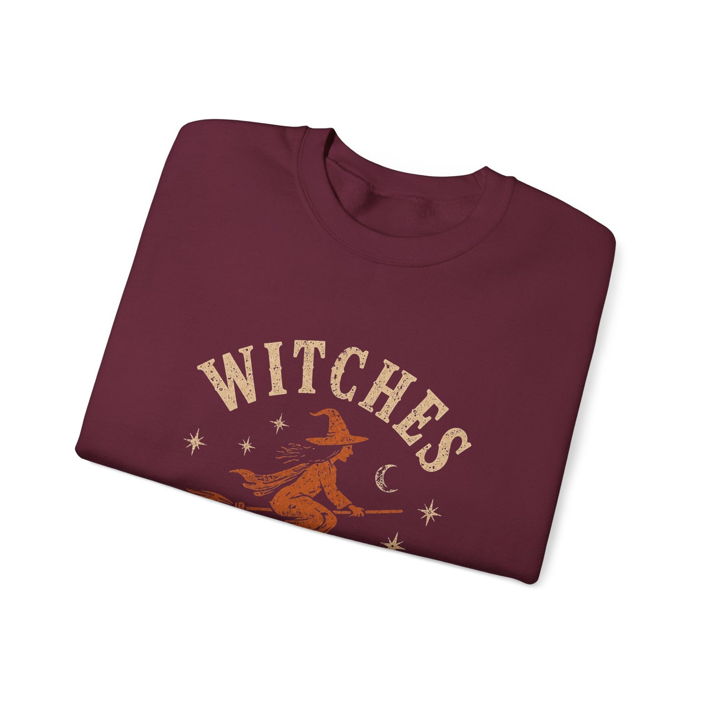 Witches Club Crewneck Sweatshirt — Salem 2026 Witch Graphic