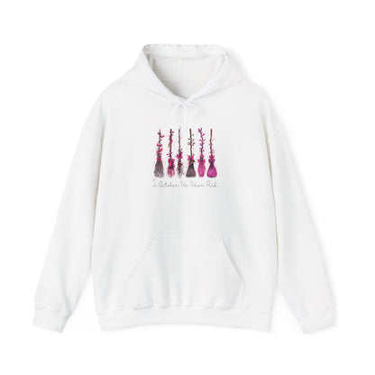 Guitar Row Watercolor Hoodie — "The Music Is In My Soul"